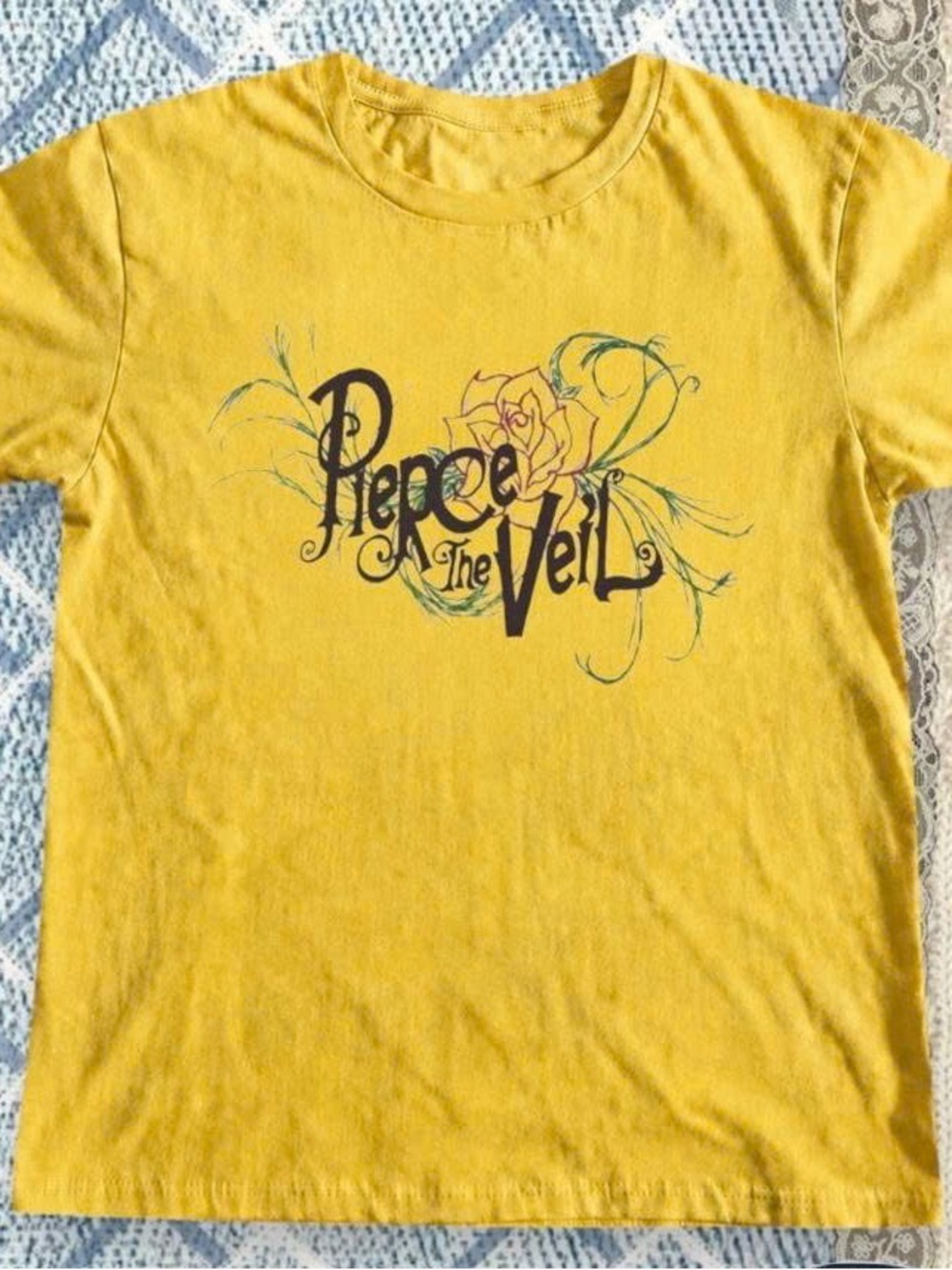 LPewYellow Graphic Tee